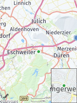 Here Map of Langerwehe