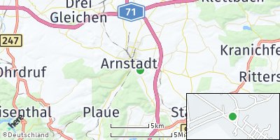 Google Map of Angelhausen-Oberndorf