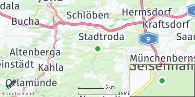 Google Map of Geisenhain