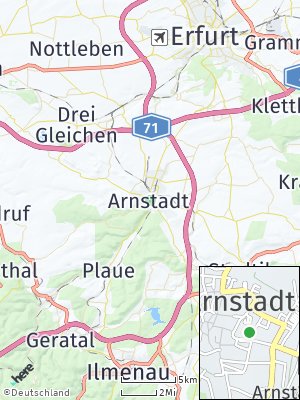 Here Map of Arnstadt