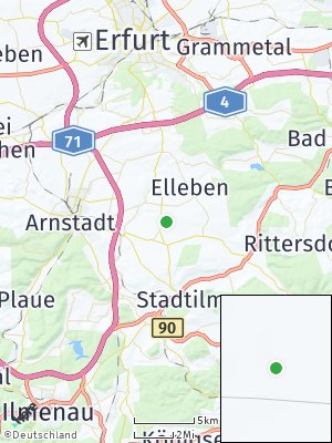 Here Map of Bösleben-Wüllersleben