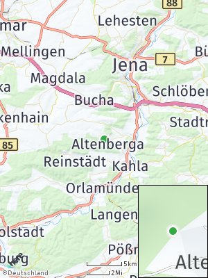 Here Map of Altenberga