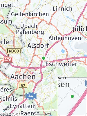 Here Map of Broichweiden