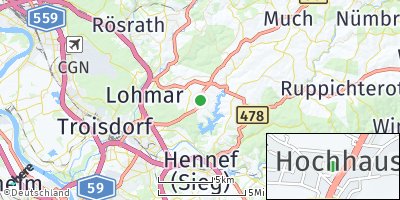 Google Map of Hochhausen