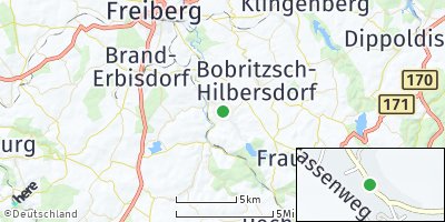 Google Map of Lichtenberg / Erzgebirge