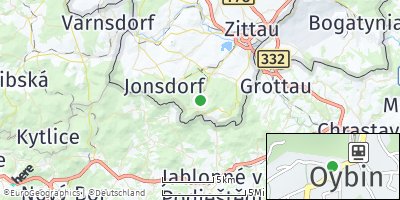Google Map of Kurort Oybin