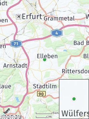 Here Map of Osthausen-Wülfershausen