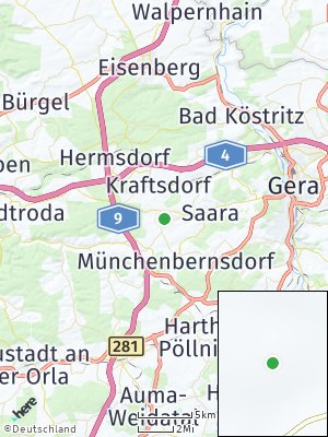 Here Map of Lindenkreuz