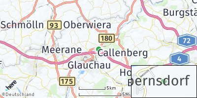Google Map of Remse bei Glauchau