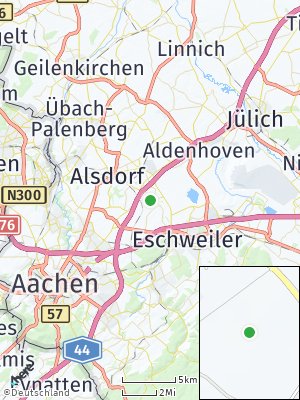 Here Map of Warden bei Alsdorf