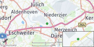 Google Map of Merken