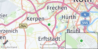 Google Map of Brüggen