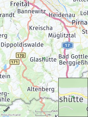 Here Map of Glashütte