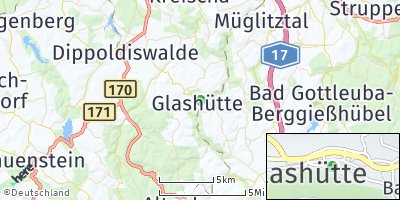 Google Map of Glashütte
