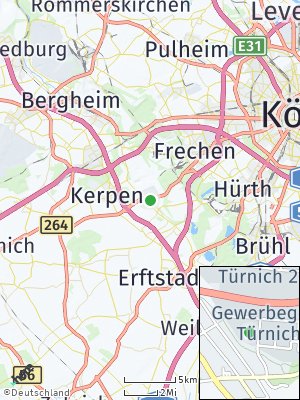 Here Map of Türnich