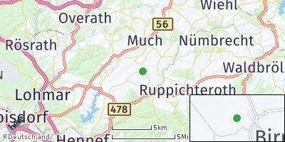 Google Map of Birrenbachshöhe