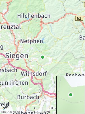 Here Map of Salchendorf bei Netphen
