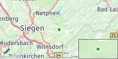 Google Map of Salchendorf bei Netphen
