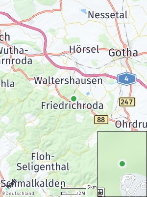 Here Map of Friedrichroda