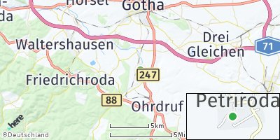 Google Map of Petriroda