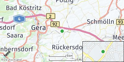 Google Map of Ronneburg