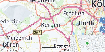 Google Map of Kerpen
