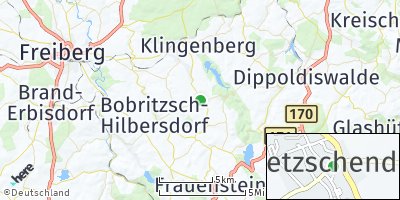 Google Map of Pretzschendorf