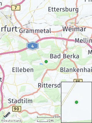 Here Map of Tonndorf bei Bad Berka