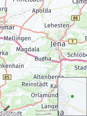 Here Map of Bucha bei Jena