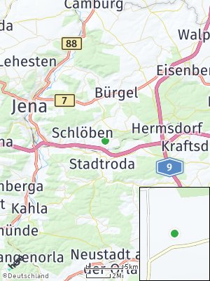 Here Map of Ruttersdorf-Lotschen