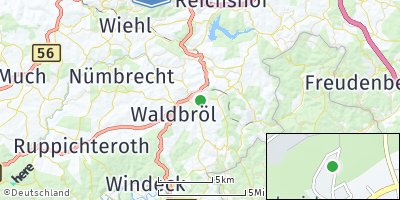 Google Map of Hermesdorf