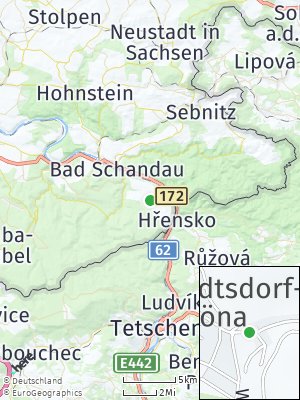 Here Map of Reinhardtsdorf-Schöna