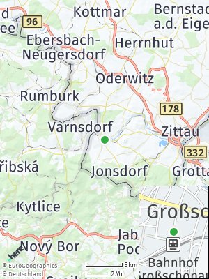 Here Map of Großschönau