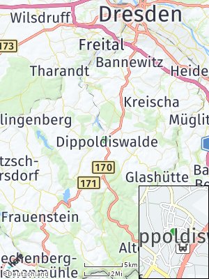 Here Map of Dippoldiswalde