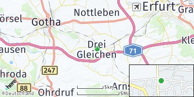 Google Map of Wandersleben