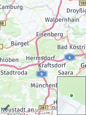 Here Map of Hermsdorf