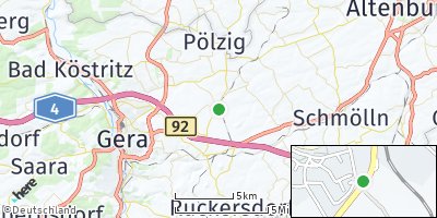 Google Map of Großenstein