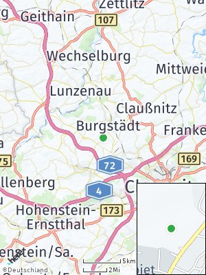 Here Map of Hartmannsdorf