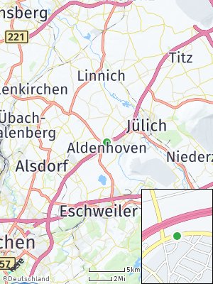 Here Map of Aldenhoven bei Jülich