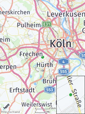 Here Map of Stotzheim bei Hermülheim
