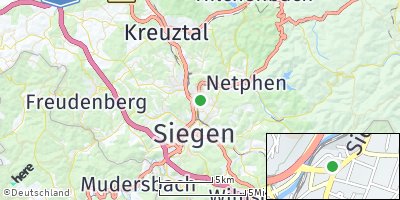 Google Map of Weidenau
