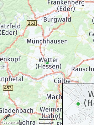 Here Map of Wetter