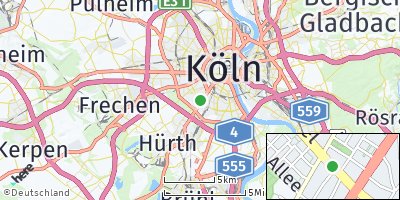 Google Map of Klettenberg