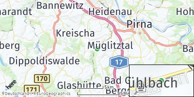 Google Map of Müglitztal