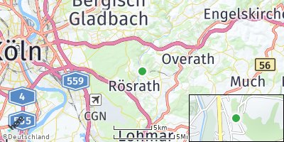 Google Map of Hoffnungsthal