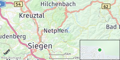 Google Map of Eschenbach bei Netphen
