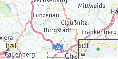 Google Map of Burgstädt