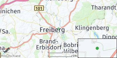 Google Map of Freiberg