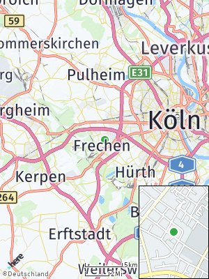 Here Map of Frechen