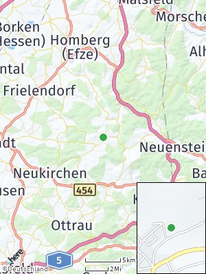 Here Map of Schwarzenborn
